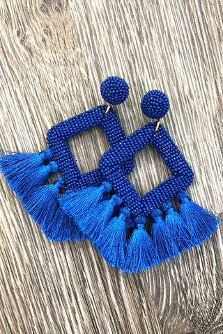 Ellie Fringe Drop Earrings