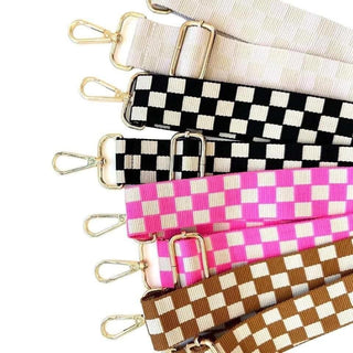 Checkered Bag Strap