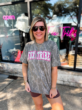 Collegiate Fox Tribe Mossy Oak Tee