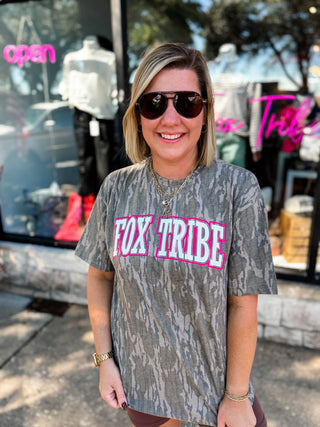 Collegiate Fox Tribe Mossy Oak Tee