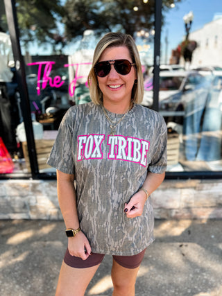 Collegiate Fox Tribe Mossy Oak Tee