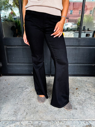 Shadow Luxe Jaqueline Flare Jeans | Judy Blue