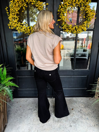 Shadow Luxe Jaqueline Flare Jeans | Judy Blue