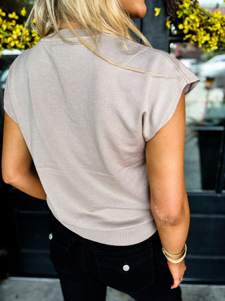Collins Short Sleeve Sweater Top