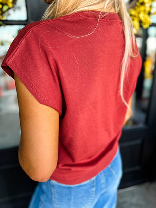 Collins Short Sleeve Sweater Top