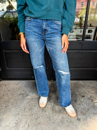 Brenda Rigid Magic 90s Straight Jeans | Judy Blue