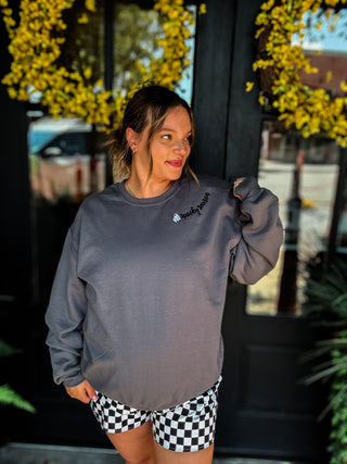 Spooky Season Collar Sweatshirt