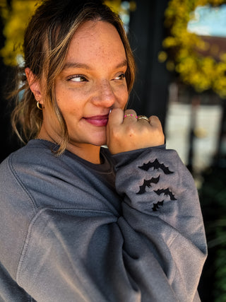 Spooky Season Collar Sweatshirt