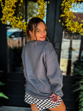 Spooky Season Collar Sweatshirt