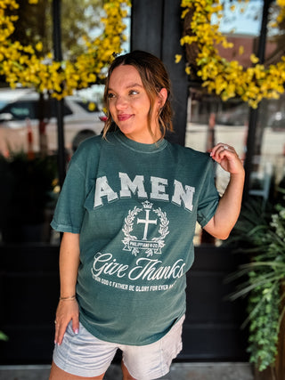 Amen Give Thanks Tee