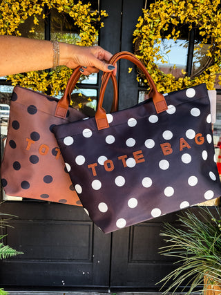 Dot To It Tote
