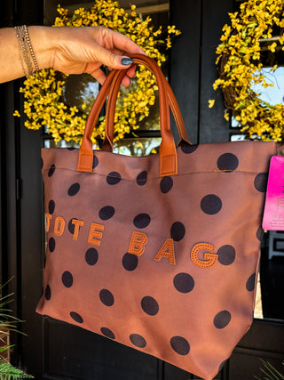 Dot To It Tote