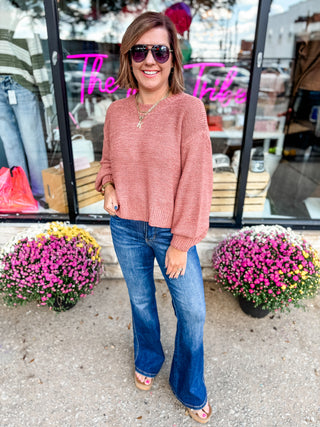 Soft Focus Balloon Sleeve Sweater
