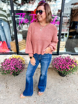Soft Focus Balloon Sleeve Sweater