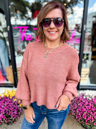 Soft Focus Balloon Sleeve Sweater