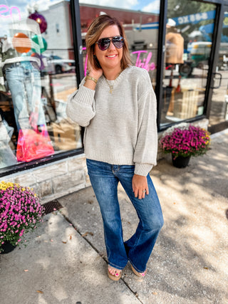 Soft Focus Balloon Sleeve Sweater
