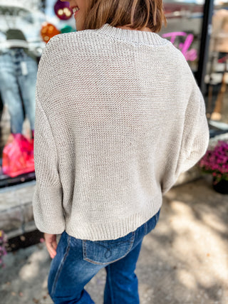 Soft Focus Balloon Sleeve Sweater