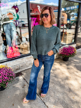 Soft Focus Balloon Sleeve Sweater