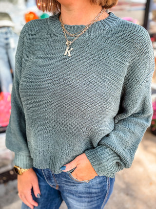 Soft Focus Balloon Sleeve Sweater
