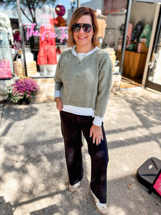 Contrast Theory Sweatshirt