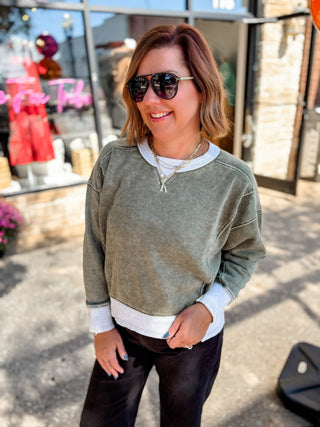 Contrast Theory Sweatshirt