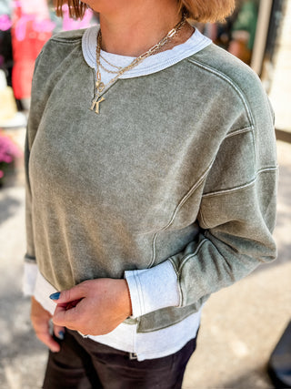 Contrast Theory Sweatshirt