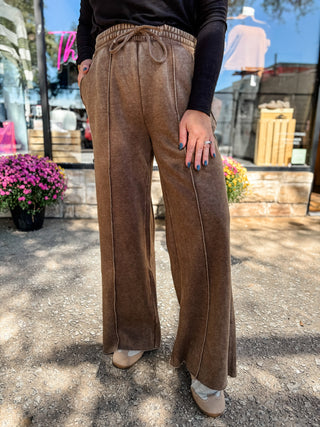 Easy Does It Pintuck Lounge Pants