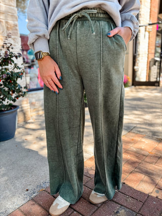 Easy Does It Pintuck Lounge Pants