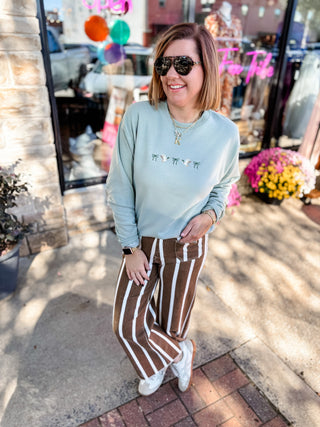 Mallard & Bows Embroidered Sweatshirt