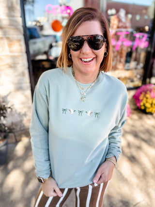 Mallard & Bows Embroidered Sweatshirt