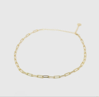 Leo Paperclip Chain | Sis Kiss
