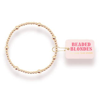 Olive Bracelet in Gold | Beaded Blondes