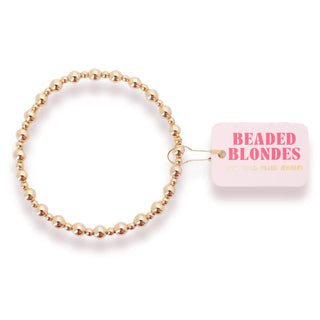 Katy Bracelet in Gold | Beaded Blondes