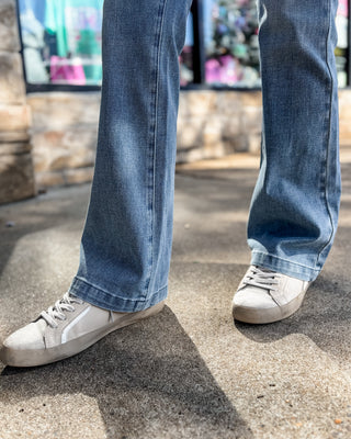 Front Patch Pocket Bootcut Jeans | Judy Blue