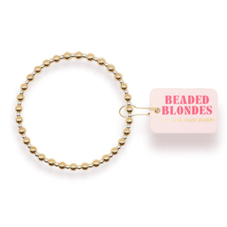 Mini Katy Bracelet in Gold | Beaded Blondes
