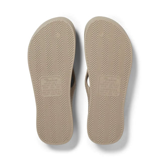 Taupe - Archies Arch Support Flip Flops