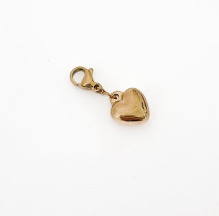 Gold Bubble Heart | Chanelle Charm Bar