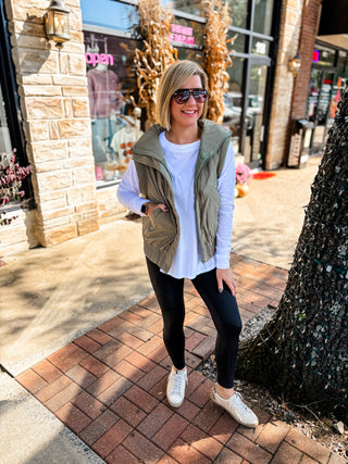 White Refined Raglan Long Sleeve Top