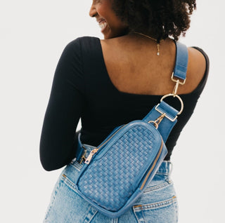 Waverly Woven Sling Bag