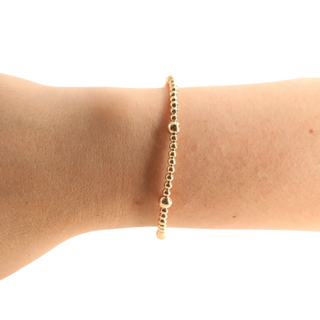Olive Bracelet in Gold | Beaded Blondes