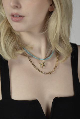 Leo Paperclip Chain | Sis Kiss