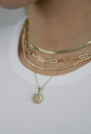 Leo Paperclip Chain | Sis Kiss