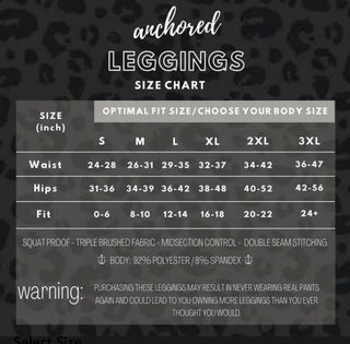 Black Pocket FULL LENGTH Anchored Leggings